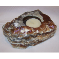 Theelicht Calciet-Honing ruw